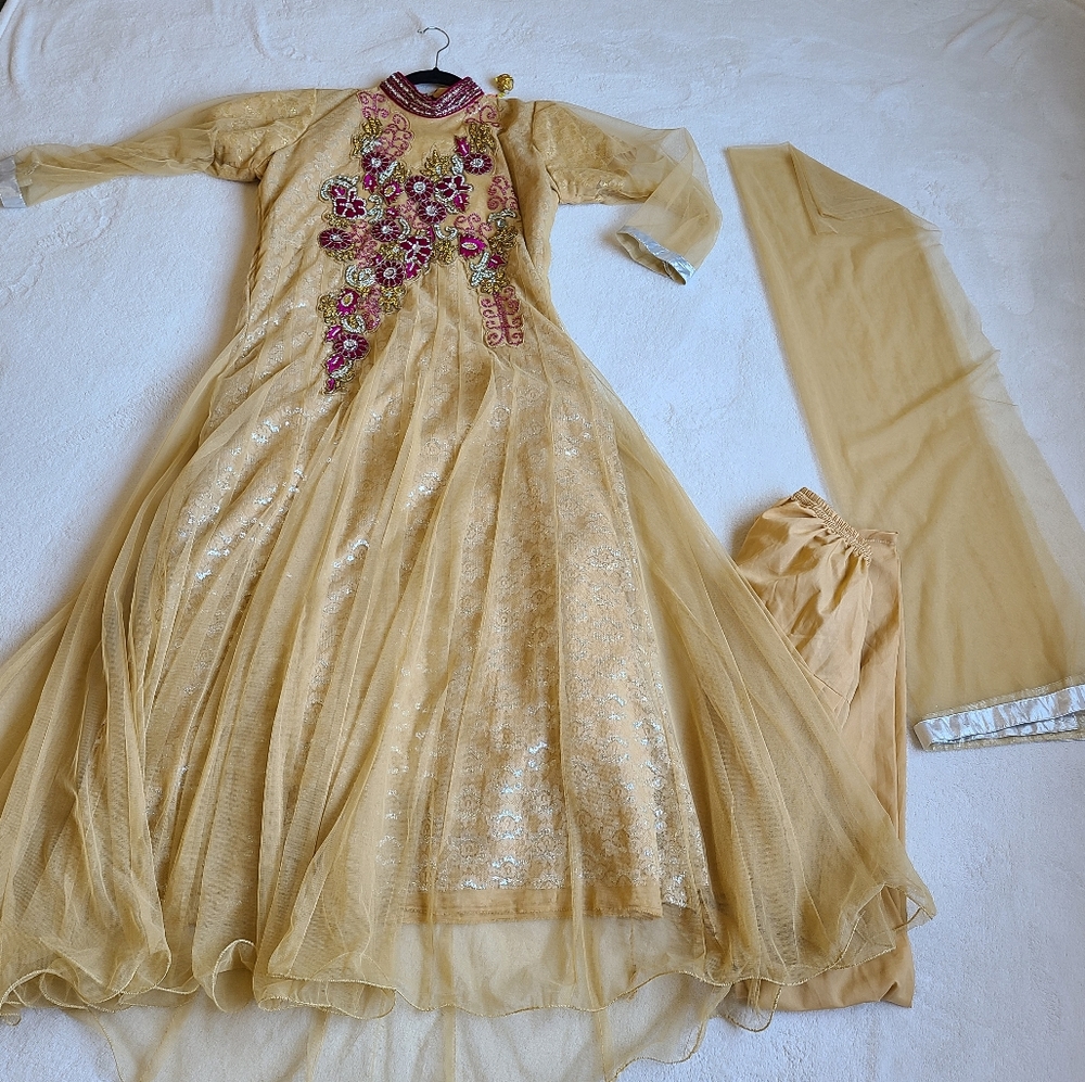 Pakistani anarkhali Maxi dress